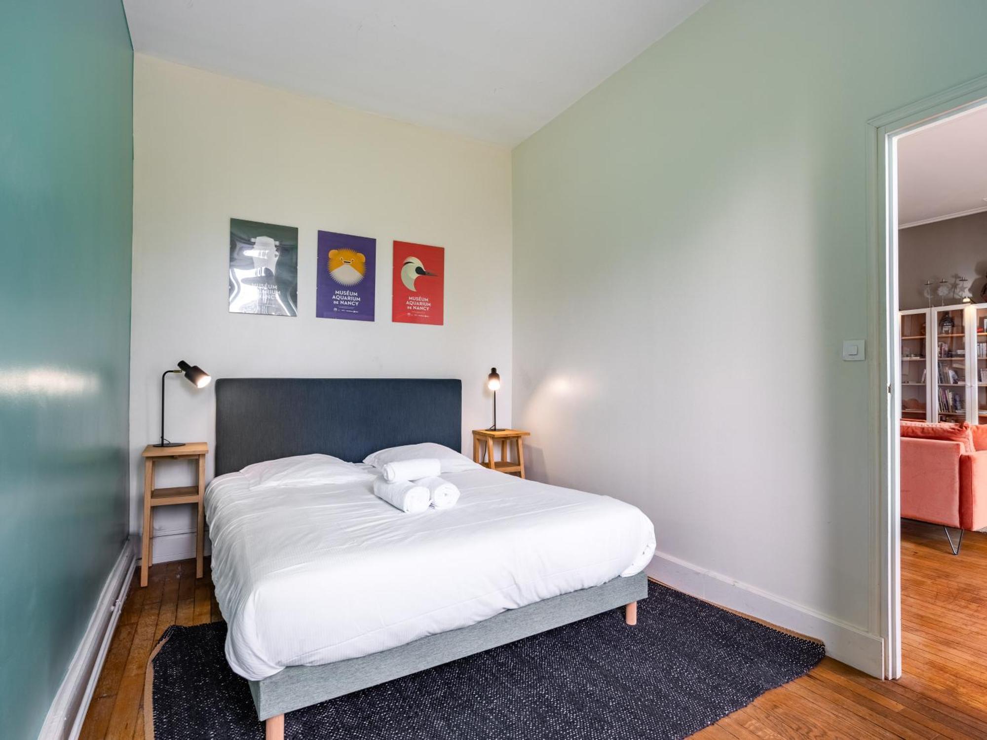 Le Chic D'Adam - A Cote Du Parc De La Pepiniere Apartment Nancy Luaran gambar