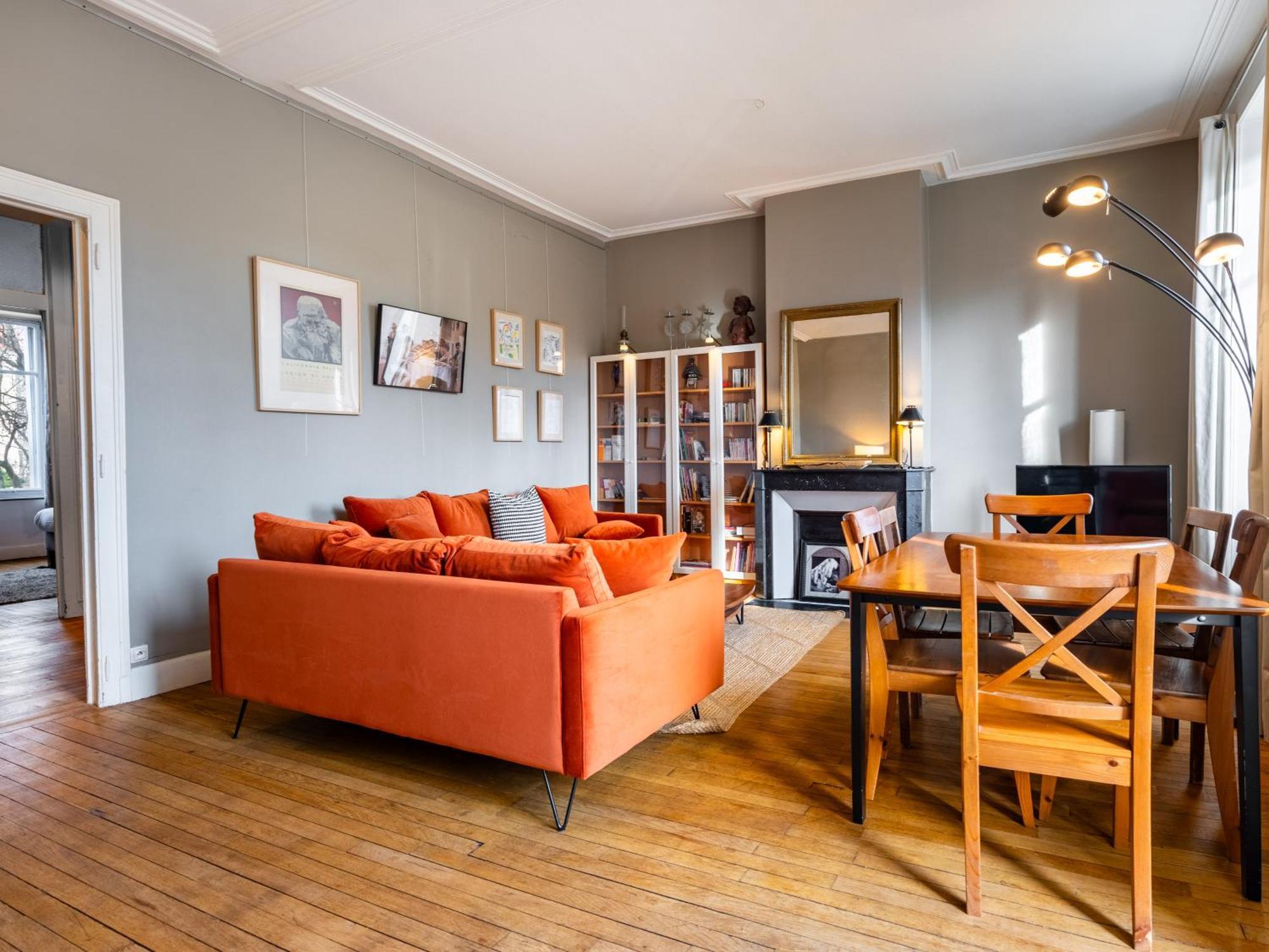 Le Chic D'Adam - A Cote Du Parc De La Pepiniere Apartment Nancy Luaran gambar